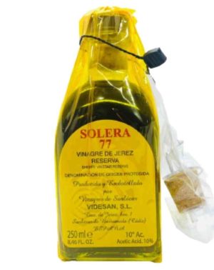 VINAGRE DE JEREZ D.O.P. RESERVA "SOLERA 77 " 250 ml