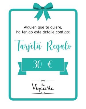 TARJETA REGALO 30€