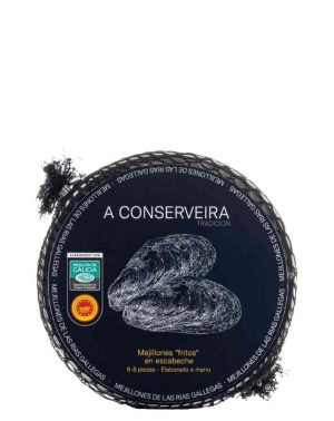 MEJILLONES DE LAS RÍAS GALLEGAS "FRITOS" EN ESCABECHE