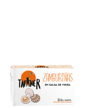 ZAMBURIÑAS EN SALSA DE VIEIRAS