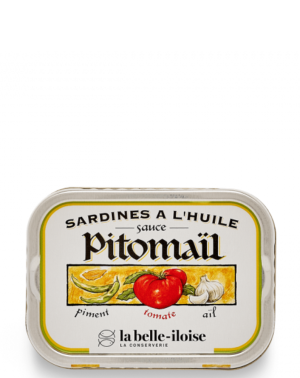 SARDINAS EN ACEITE -SALSA PITOMAIL-