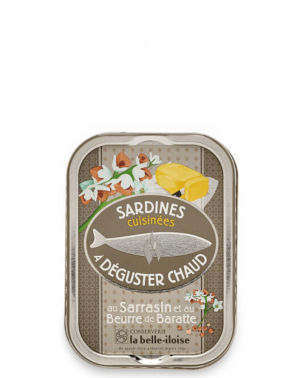 SARDINAS TRIGO SARRACENO BATIDAS CON MANTEQUILLA PARA DISFRUTAR CALIENTES