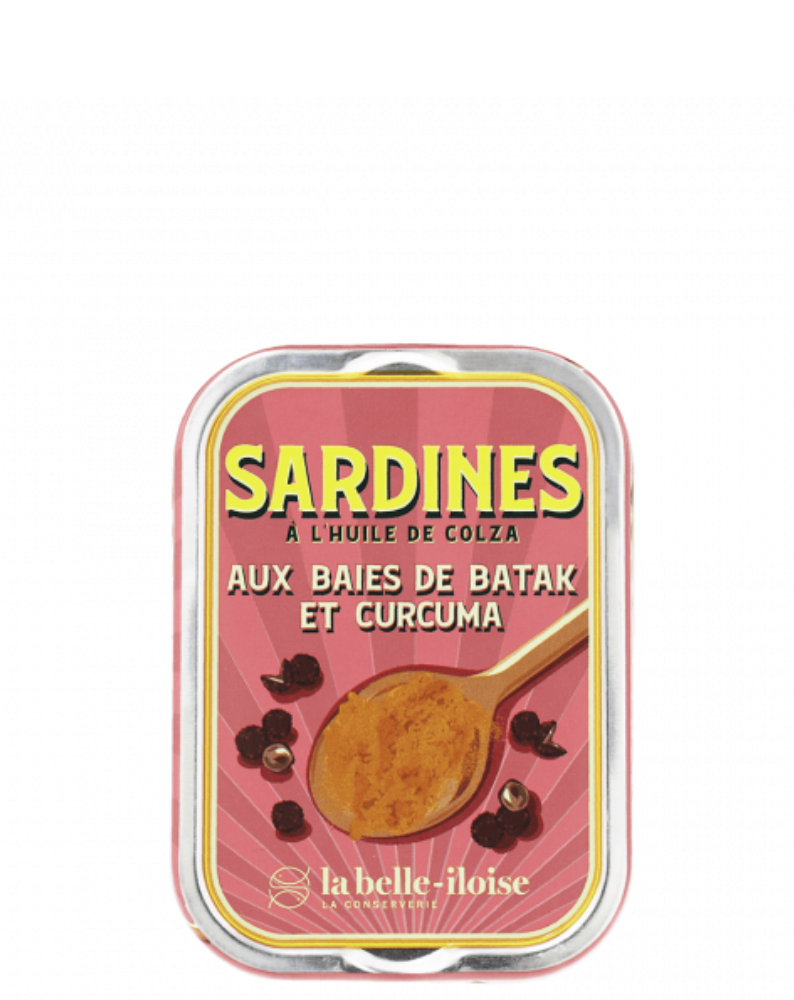 SARDINAS CON BAYAS DE BATAK Y CURCUMA SARDINAS CON BAYAS DE BATAK Y CURCUMA