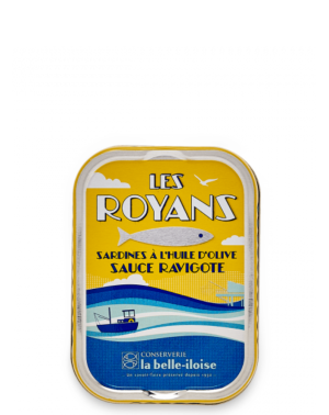 SARDINAS DE LES ROYANS CON SALSA RAVIGOTE