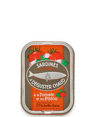 SARDINAS CON PISTO DE TOMATE - PARA DISFRUTAR CALIENTES