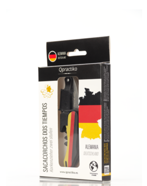 SACACORCHOS DOS TIEMPOS "BANDERA ALEMANIA"