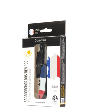 SACACORCHOS DOS TIEMPOS "BANDERA FRANCIA"